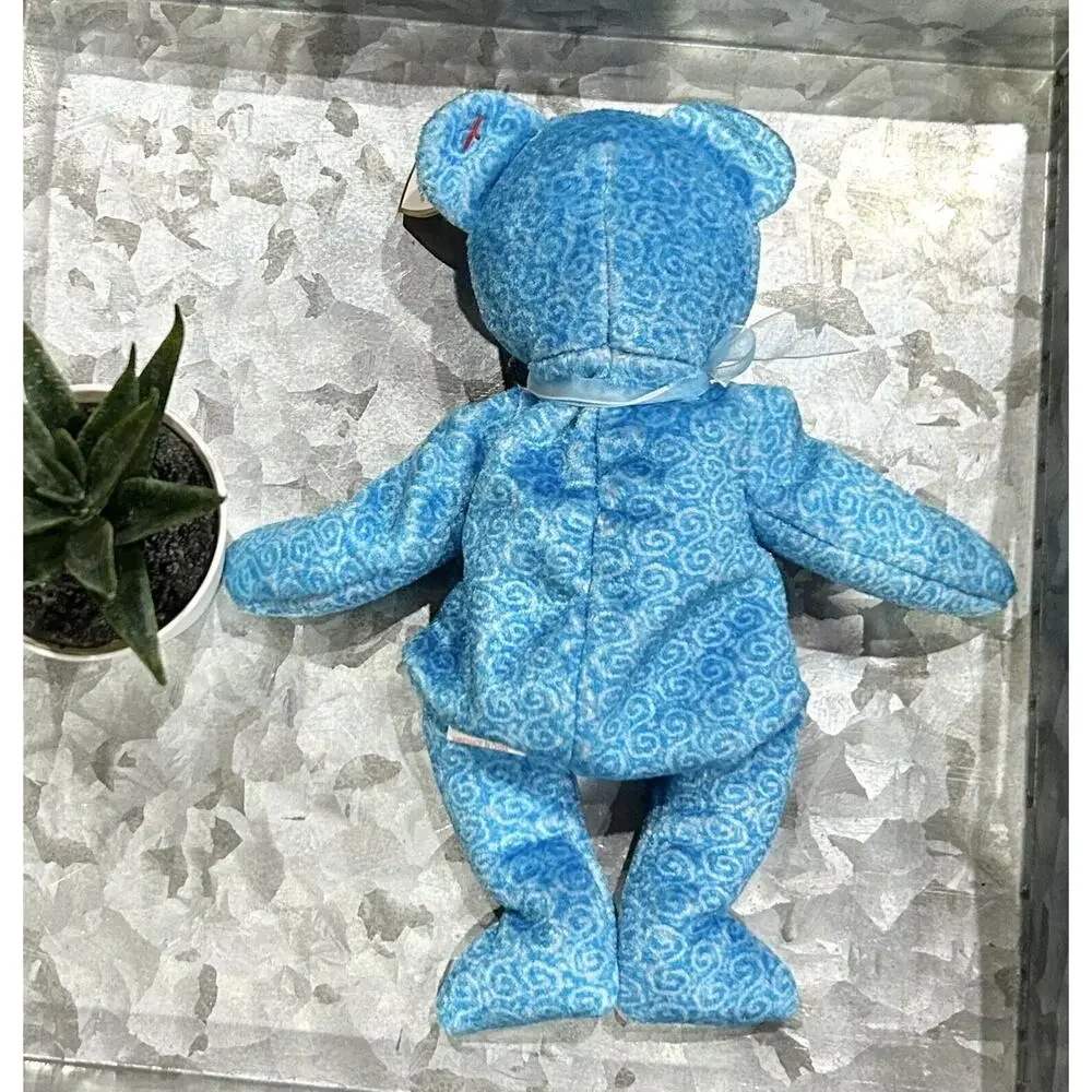 TY Beanie Baby “CLASSY” Number 1-Blue Ribbon‎ RARE Retired MINT with TAGS 2001